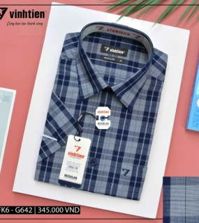 ÁO TAY NGẮN VẠT BẦU - G642